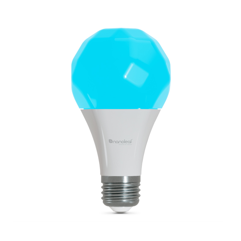 Nanoleaf Essentials Thread-enabled color-changing smart light bulb. 1 pack. Similar to Wyze. HomeKit, Google Assistant, Amazon Alexa, IFTTT.