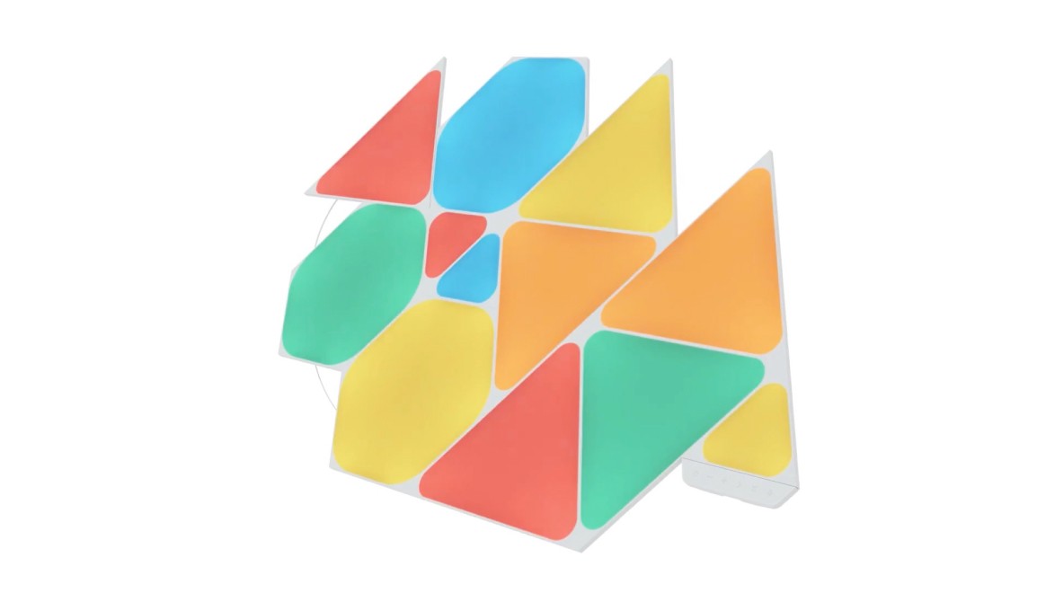 Nanoleaf Shapes Hexagon 9枚入り Shapes Limited Edition Ultra Black Hexagons Smarter Kit (9